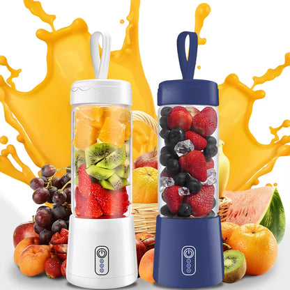 Personal Smoothie Maker: Portable, USB Rechargeable, One-Trick Blending, Perfect for Protein Shakes & Juice on the Go!